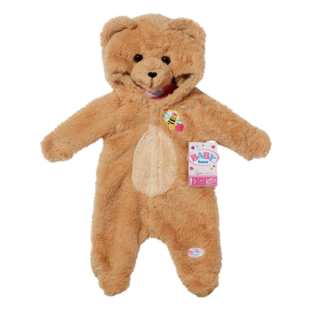 Аксесуар до ляльки Zapf Одяг для ляльки Baby Born - Комбінезон Ведмедика (836088) - зображення 6