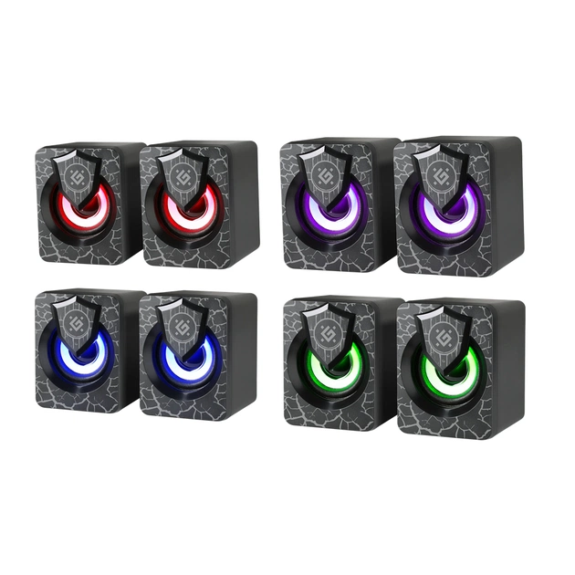 Акустична система Defender Onyx Led USB Black (65038) - изображение 6