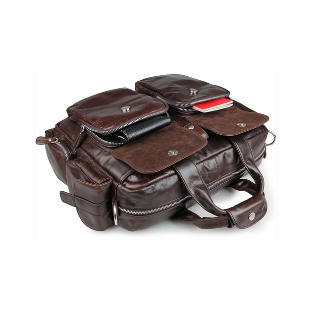 Сумка Vintage Коричнева (14370) - зображення 4