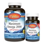 Жирные кислоты Carlson Омега Максимум 2000, Вкус Лимона, Maximum Omega 2000, 90+30 (CL17240) - уменьшенное изображение 1