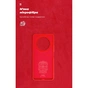 Чохол до мобільного телефона Armorstandart ICON Case Xiaomi Redmi A3 Red (ARM74439) - зменшене зображення 4