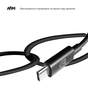 Дата кабель USB 2.0 AM to USB-C 1.0m AMD718B black Armorstandart (ARM64291) - зменшене зображення 3