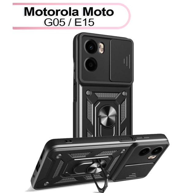 Чохол до мобільного телефона BeCover Military Motorola Moto G05 / E15 Black (713527) - зображення 1