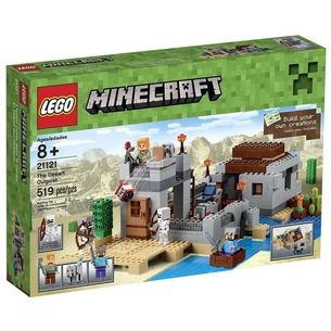 Конструктор LEGO Minecraft Блокпост у пустелі (21121) зображення 1