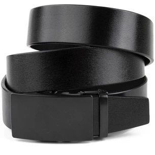 Ремінь Vintage Чоловічий із затемненою пряжкою Чорний (20302) зображення 1
