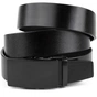 Ремінь Vintage Чоловічий із затемненою пряжкою Чорний (20302) - зменшене зображення 1