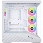 Корпус для ПК Lian Li V100R case with pre-installed four 120mm RGB PWM fan, White (G99.V100RW.01) - зменшене зображення 3