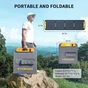 Портативная солнечная панель Vtoman 200W 19V IP67 MC-4/Anderson/XT60/DC5521 (VS200) - уменьшенное изображение 5