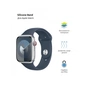 Ремінець до смарт-годинника Armorstandart Sport Band (3 Straps) для Apple Watch 49/46/45/44/42 (Series 1-3) Storm Blue (ARM74266) - зменшене зображення 2