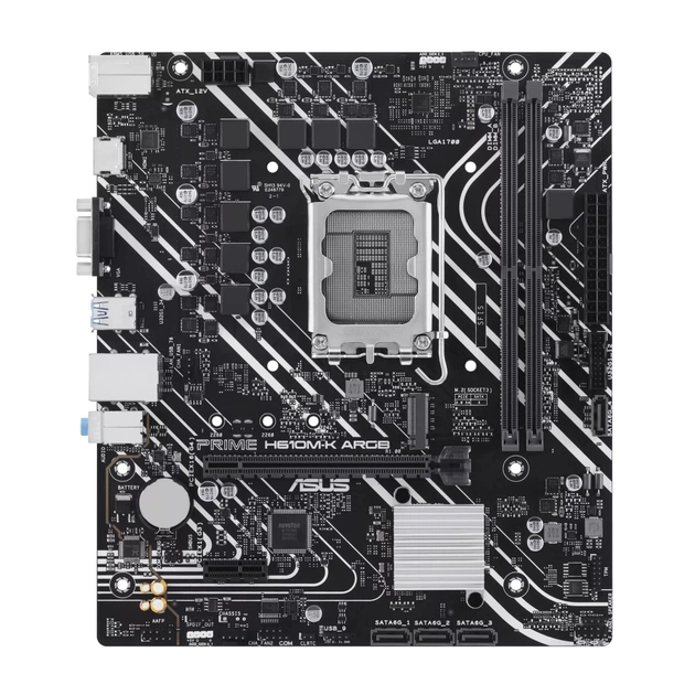 Материнська плата ASUS PRIME H610M-K ARGB - зображення 1