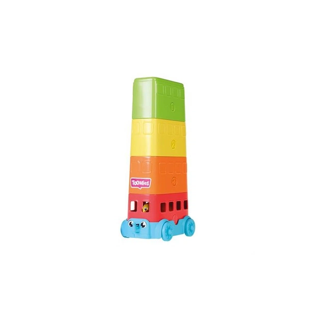 Развивающая игрушка Toomies пирамидка Автобус (E73220) - изображение 1