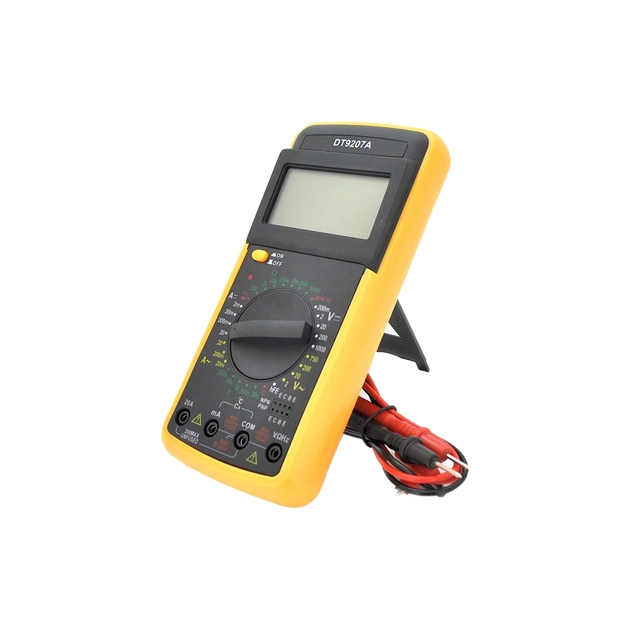 Цифровий мультиметр Voltronic DT-9207A, V, A, R, C, T, Q50 (DT-9207A) - зображення 1