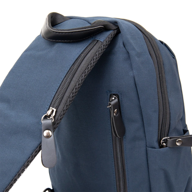 Сумка Vintage Через плече нейлон Синя (20633) - зображення 5