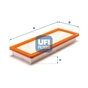 Повітряний фільтр для автомобіля UFI 30.467.00 - уменьшенное изображение 1