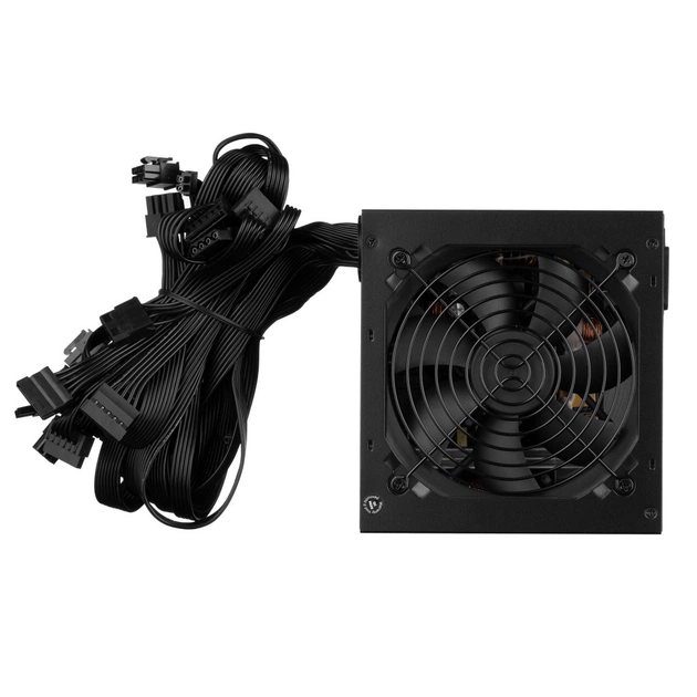 Блок живлення 2E MASTER POWER (650W), >80, 80+ White, 120mm, 1xMB 24pin(20+4), 1xCPU 8pin(4+4), 3xMolex, 5xSATA, (2E-MP650-120APFC) - зображення 3