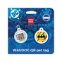 Адресник для тварин WAUDOG Smart ID з QR паспортом "Бетмен ескіз" коло Д 25 мм (225-1081) - зменшене зображення 5