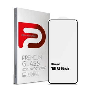 Скло захисне Armorstandart Edge Glue Curved Xiaomi 15 Ultra (ARM88002) зображення 1