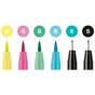 Лайнер Faber-Castell набор ручек капиллярных PITT Artist Pens Hand Lettering Set (пастельные оттенки) 6 шт (27371) - уменьшенное изображение 2