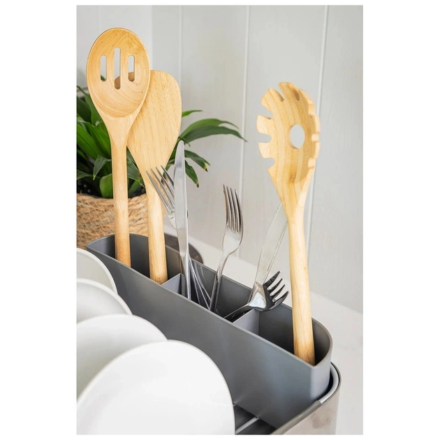 Сушарка для посуду KitchenAid Sinkware 41 x 33 x 17 см сірий (KEG895BXCGA) - picture 8