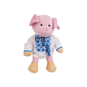 М'яка іграшка Tigres Cвинка-хлопчик у вишиванці, 25 см (СВ-0021) зображення 1