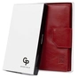 Гаманець Grande Pelle У три складання Червоний (11564) - зменшене зображення 9