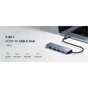 Концентратор Cudy USB-C 5-in-1 1xHDMI 4K + 1xUSB-C PD100W + 1xUSB 3.0 5Gbps + 2xUSB 2.0 (UH405) - уменьшенное изображение 3