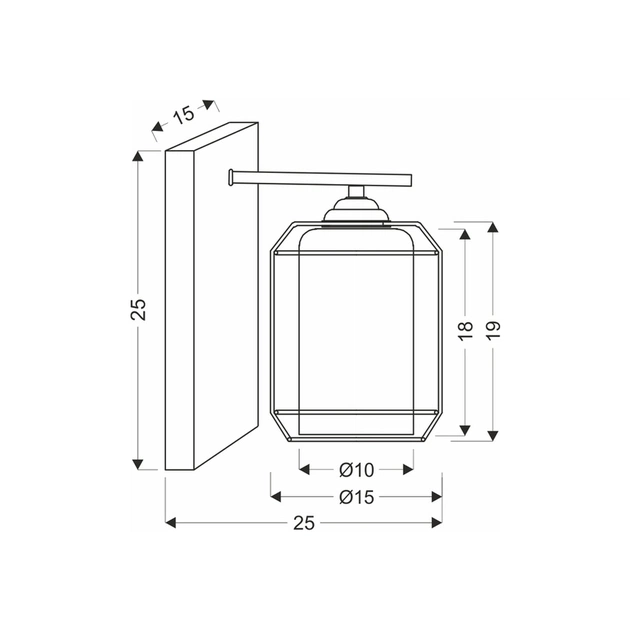 Бра Candellux 21-08411 Jonera (21-08411) - picture 4