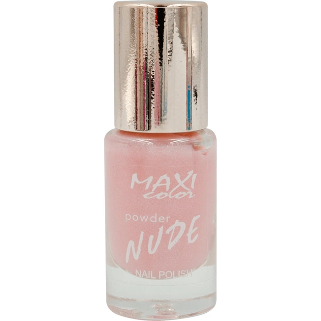 Лак для нігтів Maxi Color Powder Nude Nail Polish 08 (4823097123584) - зображення 1