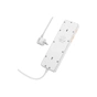 Мережевий фільтр живлення HOCO AC13A 5 роз, 3 USB, USB-C, 17W, 1,5м, White (AC13A/W) - зменшене зображення 3