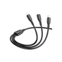 Дата кабель USB 2.0 AM to Lightning + Micro 5P + USB-C 1.0m 2A PVC BX71 black BOROFONE (6974443384543) - уменьшенное изображение 3