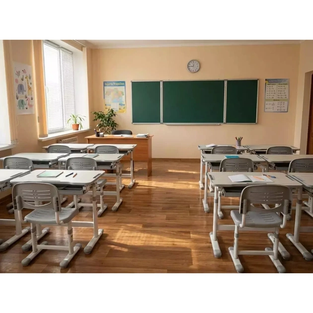 Шкільна дошка Sector магнітна крейдово-маркерна дошка 400х100 ( (КМ4010) - picture 8