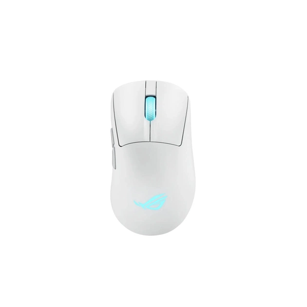 Мишка ASUS ROG Keris II Origin Wireless/Bluetooth/USB White (90MP04A0-BMUA10) - зображення 1