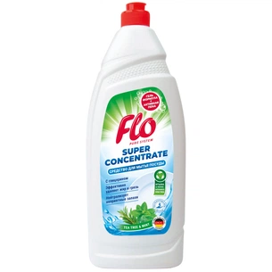 Засіб для ручного миття посуду Flo Tea Tree & Mint 900 мл (5900948246940) зображення 1