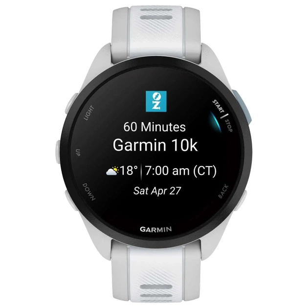 Смарт-годинник Garmin Forerunner 165 Music, Mist Grey/Whitestone, GPS (010-02863-31) - picture 8