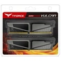 Модуль пам'яті для комп'ютера DDR4 32GB (2x16GB) 3000 MHz T-Force Vulcan Gray Team (TLGD432G3000HC16CDC01) - уменьшенное изображение 3