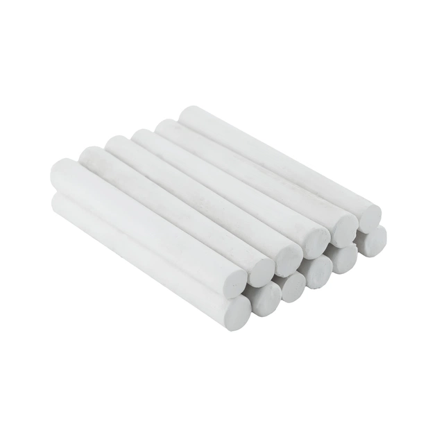 Крейда Kite біла кругла, 12 шт Classic (K-079-12) - picture 2