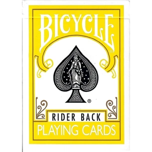 Гральні карти Bicycle Rider Back Yellow deck (09421) зображення 1