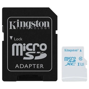 Карта пам'яті Kingston 64GB microSD class10 USH-I U3 (SDCAC/64GB) зображення 1