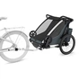 Коляска Thule Chariot Cross 2 Double (Dark Slate) (TH 10201035) - зменшене зображення 2