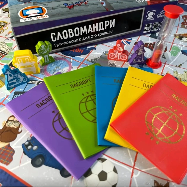 Настольная игра Lord of Boards Словомандры (Word Traveler) (укр.) (LOB2338UA) - изображение 3