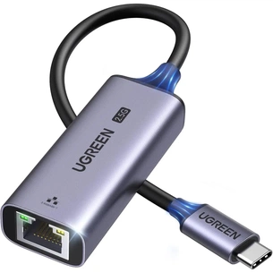 Переходник USB-C to RJ45 Ethernet 2500Mbps Ugreen (25052) изображение 1