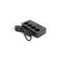 Сетевой фильтр питания Voltronic G13H, 3000W, 4 роз, 4USB 3,2А, 2 Type-C, 2м Black (YT-G13H) - уменьшенное изображение 3