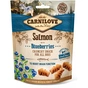 Ласощі для собак Carnilove Crunchy Snack з лососем, чорницею і м'ясом 200 г (8595602528851) - зменшене зображення 1