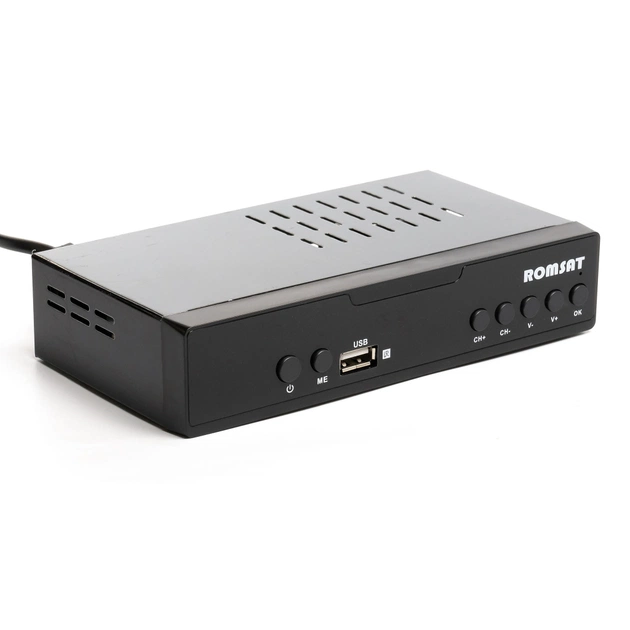 ТВ тюнер Romsat DVB-T2, метал (T7070HD) - изображение 4