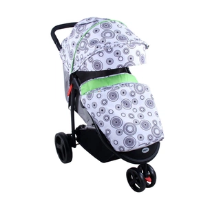 Коляска BabyHit Trinity Green circles (14138) зображення 1