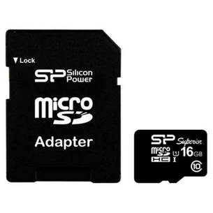 Карта пам'яті Silicon Power 16GB microSD Class10 UHS-I (SP016GBSTHDU1V10SP) зображення 1