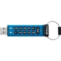 USB флеш накопичувач Kingston 64GB IronKey Keypad 200 AES-256 Encrypted Blue USB 3.2 (IKKP200/64GB) - зменшене зображення 2