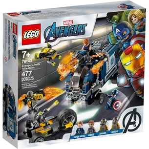Конструктор LEGO Super Heroes Marvel Comics Месники: захоплення вантажівки (76143) зображення 1