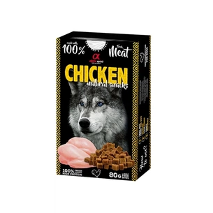 Ласощі для собак Alpha Spirit Dog Chicken Natural Snacks 80 г (8436586311872) зображення 1