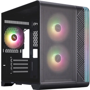 Корпус для ПК 1stPlayer VT5-BK-3F7 Black (VT5-BK-3F7) зображення 1